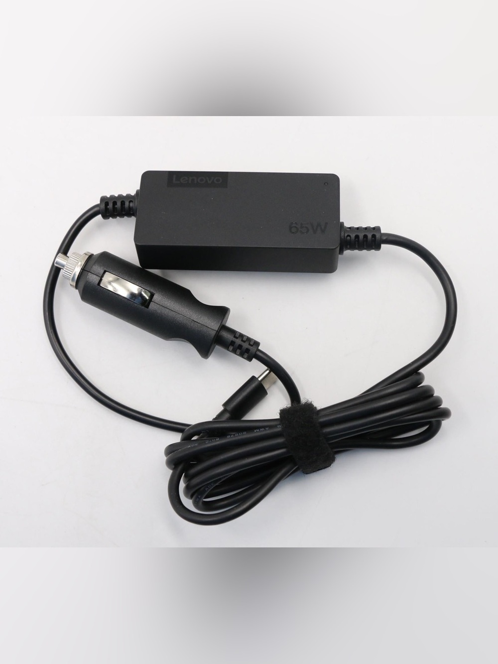 Lenovo 65W USB-C Tracel Adapter Car Chargerfor ThinkPad Laptop Portable Charger